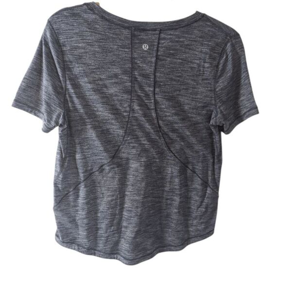 LULULEMON ATHLETICA Long Distance Short Sleeve Size 6 - Picture 4 of 4